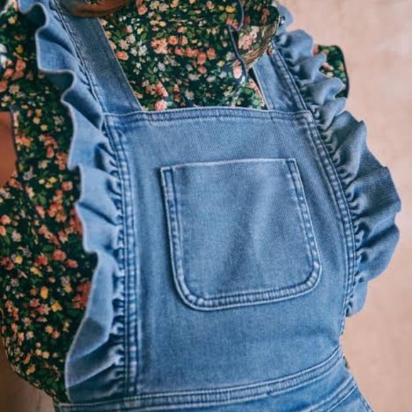 Sezane Caro Shirt Imprimé Garden Marine - Size 42 - Picture 5 of 5